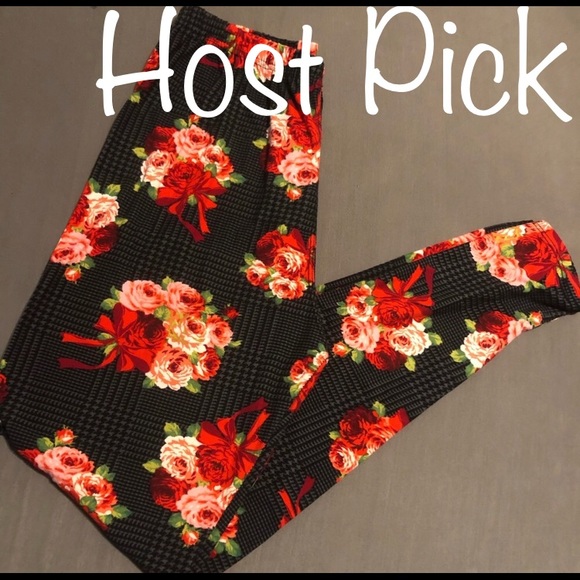 Pants - 5/$25 Bouquet plus size ankle leggings